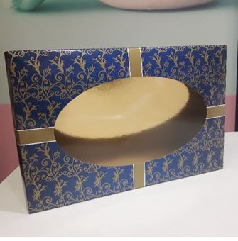 Picture of FIGOLLA BOX BLUE & GOLD  29.5 x 19.2 x 5cm